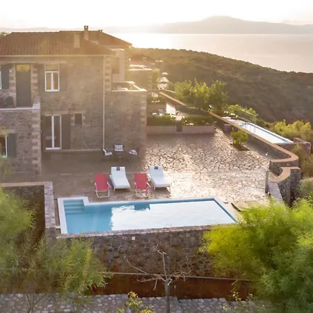 Villa Beautiful Messinia | Gold Private Pool Sea View | Private Pool & Sea Views *