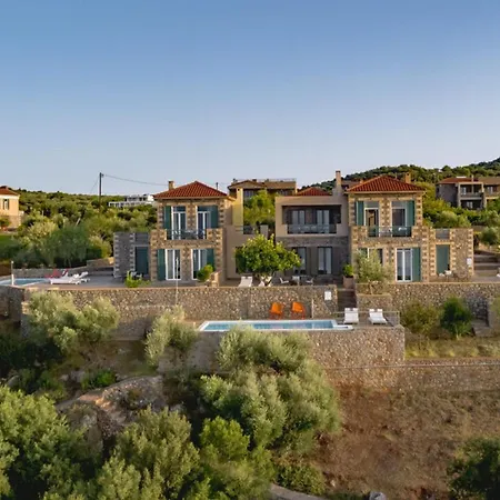 Villa Beautiful Messinia | Gold Private Pool Sea View | Private Pool & Sea Views *